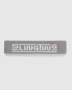 Slingting Embroidered Skateboard Sling Grey/White