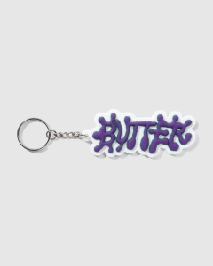 Butter Goods Ink Rubber Key Chain White