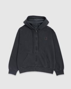 Carhartt WIP Hooded Nelson Jacket Charcoal