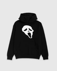 Stunt Scream Logo PO Hood Black/White