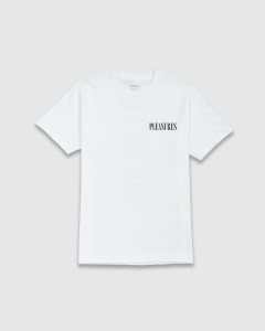Pleasures Now Vertical T-Shirt White