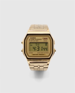 Casio Vintage Digital A158WETG-9A Gold Plated Stainless Steel