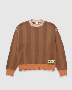 Smile and Wave Maple Knitted Jumper Brown