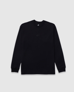 Nike NSW Premium Essentials Sust LS T-Shirt Black/Black