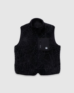 Xlarge Cobweb Reversible Vest Black