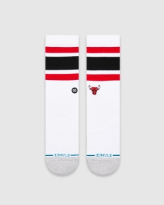 Stance Tube Chicago Bulls Socks White
