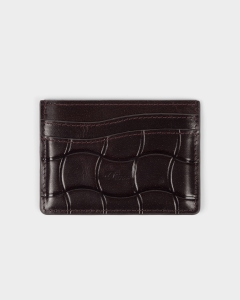 Dime Classic Quilted Cardholder Burgundy