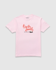 Quartersnacks Lipstick T-Shirt Pink
