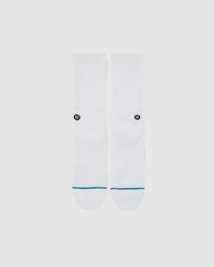 Stance Icon Athletic Sock White/Black