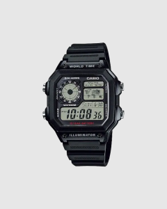 Casio Classic Digital Watch AE1200WH-1A Black