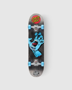 Santa Cruz Screaming Hand Full Complete Skateboard Black