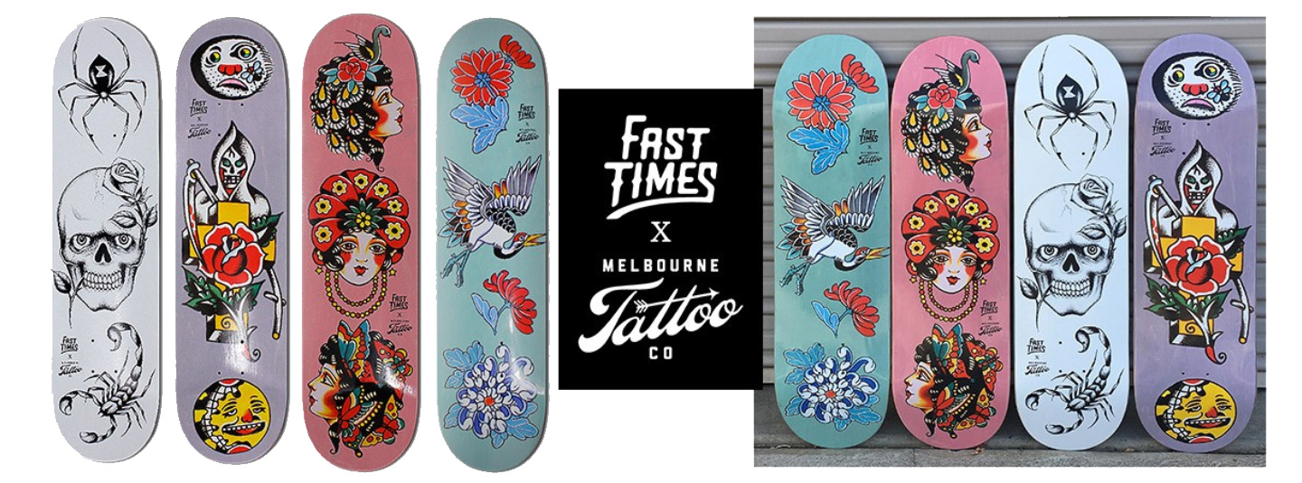 Fast Times x Melbourne Tattoo Co.
