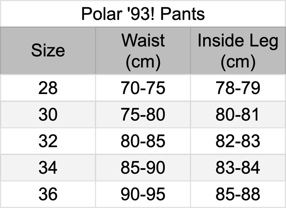 Polar 93 Pants