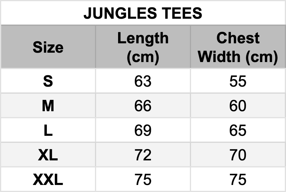 Jungles Tees