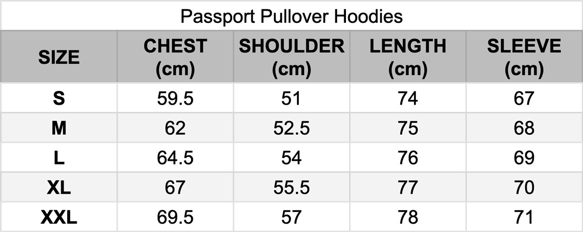 Passport PO Hood