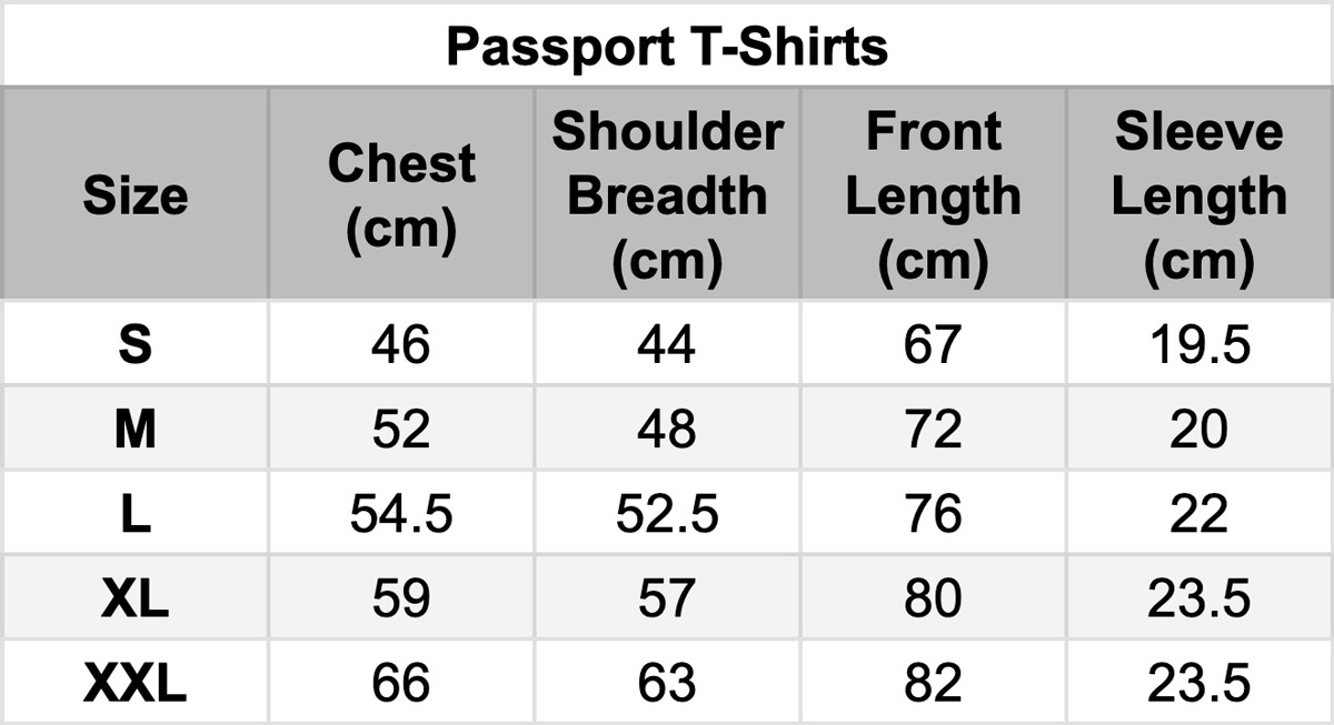 Passport T-Shirts