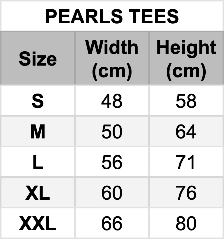 Pearls Tees