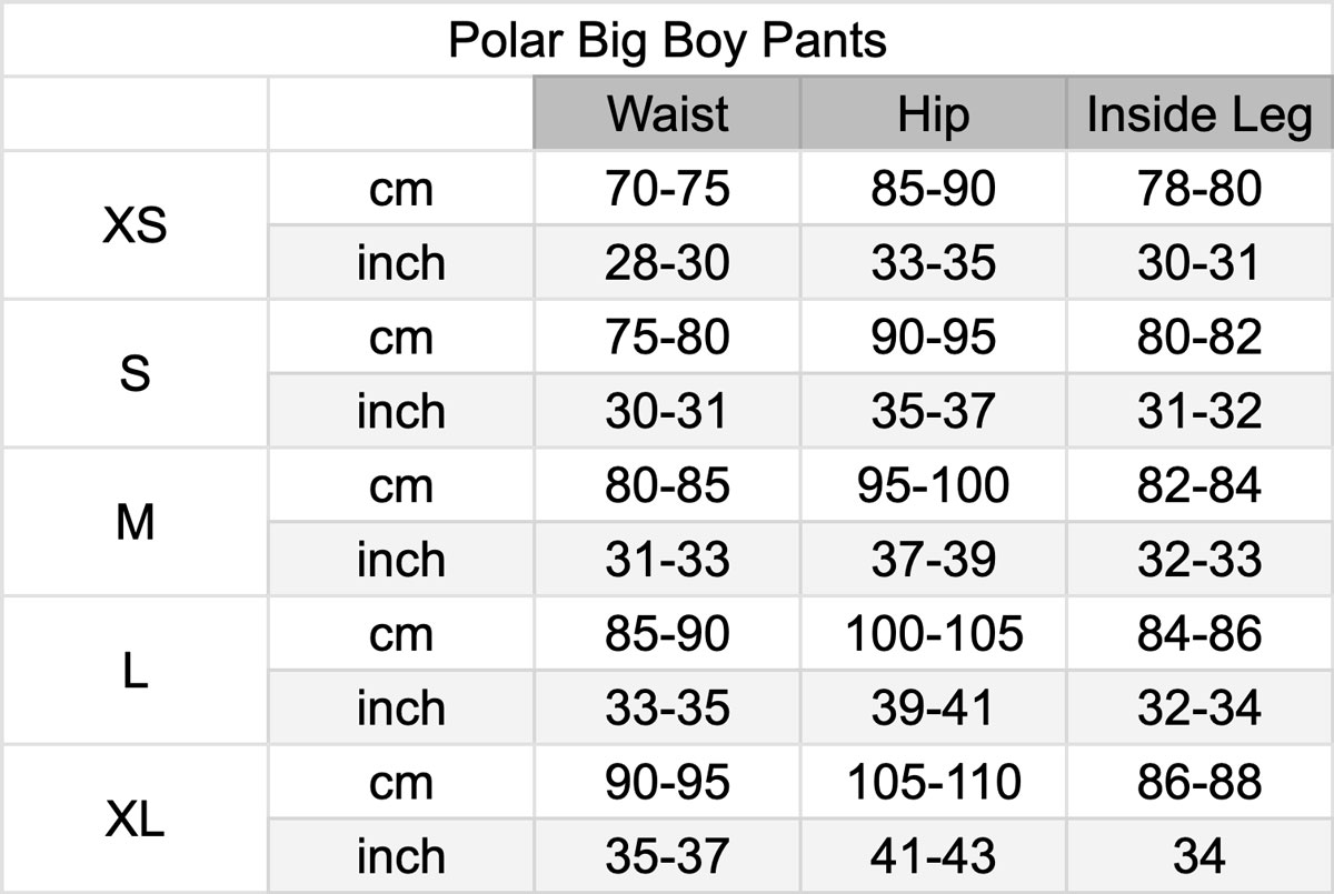 Polar Big Boy Pants