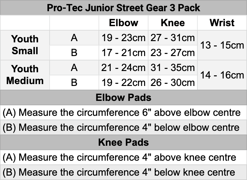 Pro-Tec Junior 3 Pack