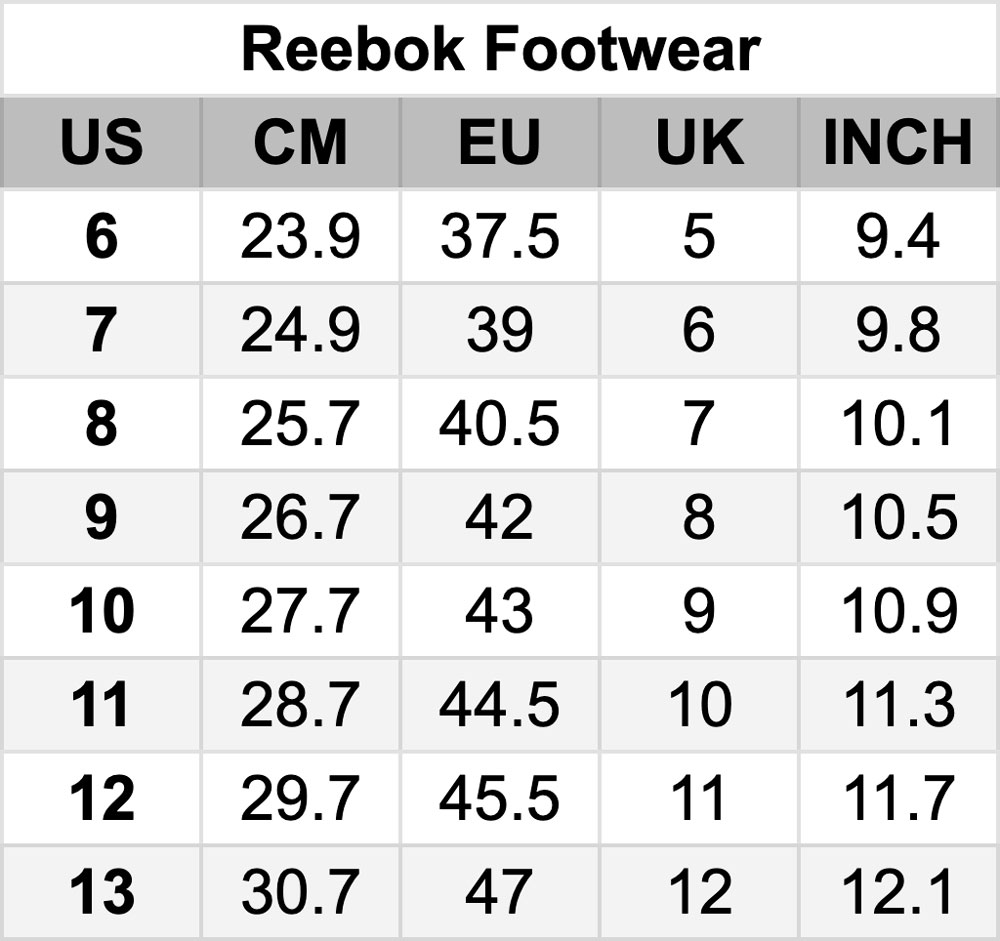 Reebok Footwear