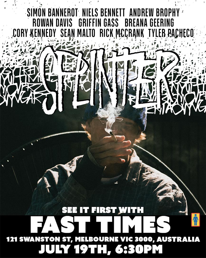 Girl Splinter Prem Melbourne: JULY 19