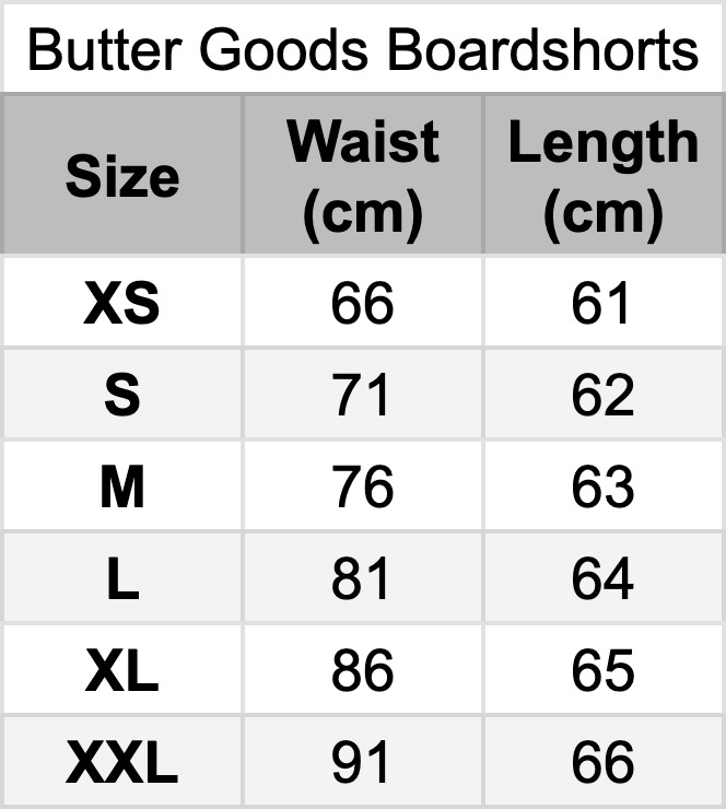 Butter Boardshorts