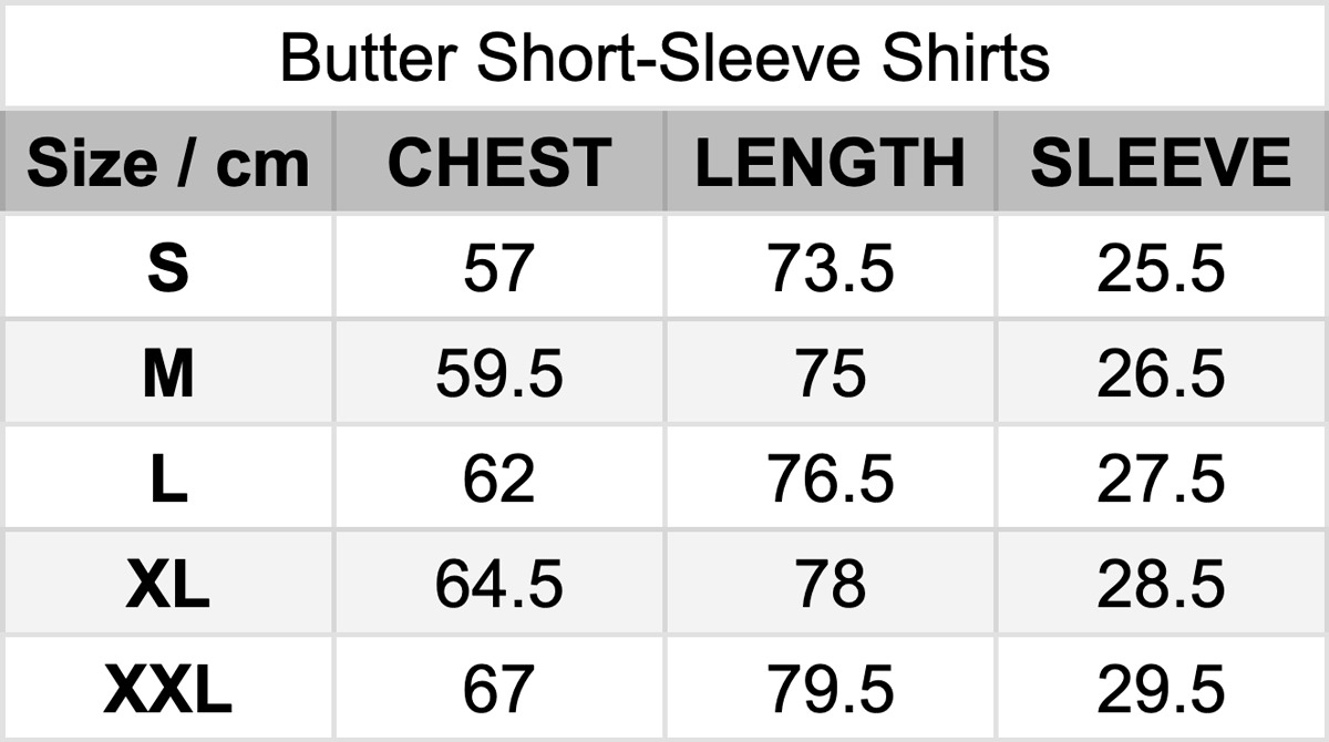 Butter Short-sleeve Shirts